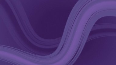 Kabarık mor dalga arkaplanı ve akış çizgileri