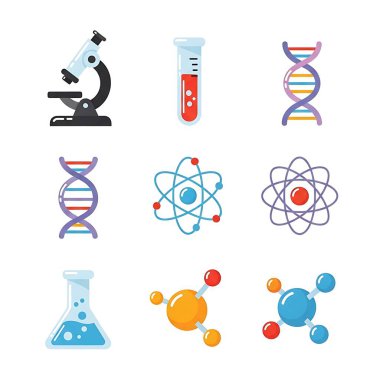 Bilim ve kimya simgesi