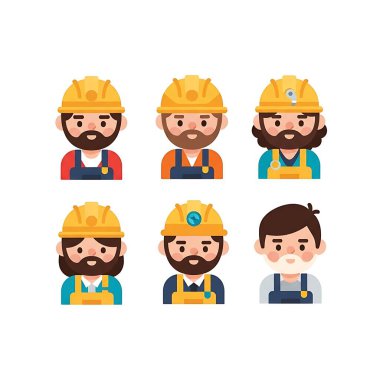 işçi simgesi dizaynı