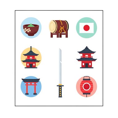 Japonya kültür simgeleri ayarlandı