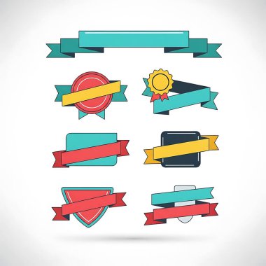 şeritler ve rozetleri