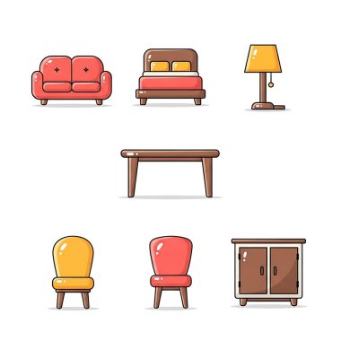 Koltuğun vektör kümesi.