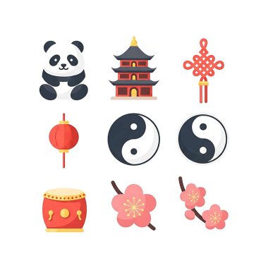 Çince semboller ve elementler dizisi