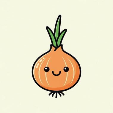 karikatür karalama turuncu sebze