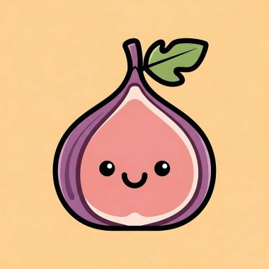 şirin soğan karikatürü, vektör çizimi