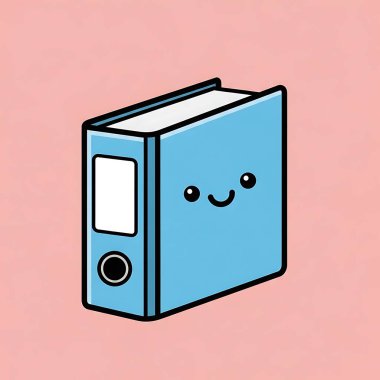 Kitabın vektör illüstrasyonu