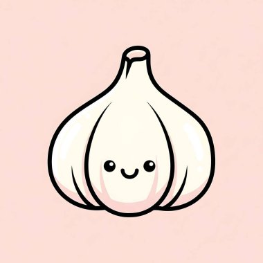 karikatür soğan başı, beyaz arkaplanda izole.