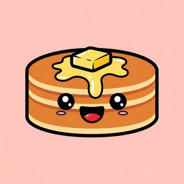 Sevimli ekmek çizgi film karakteri