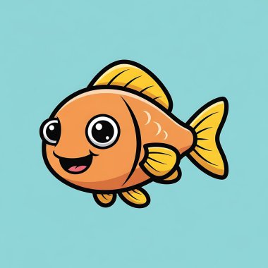 Şirin balık çizgi film karakteri