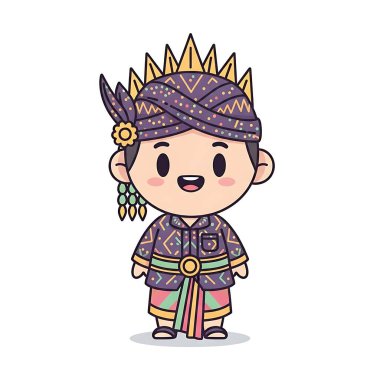 Tatlı Taylandlı çocuk.