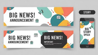 Metin içeren iş broşürü