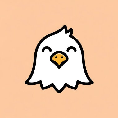 Baykuş ikonu. vektör illüstrasyonu