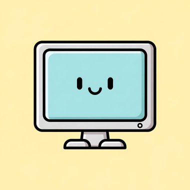 Dizüstü bilgisayar simgesi tasarım vektörü