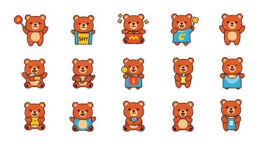 vektör ayı kümesi