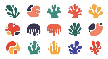 el çizimi soyut şekiller