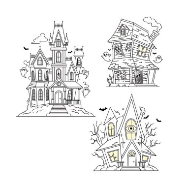 eski evin vektör kümesi