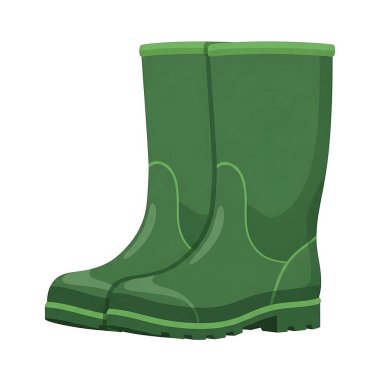 Çizmeler simgesi, karikatür tarzı