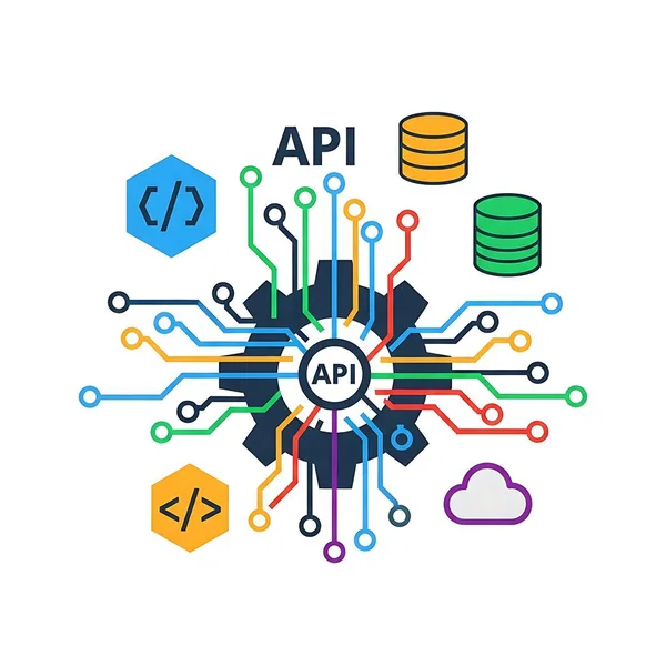 Programlama dilinin vektör illüstrasyonu