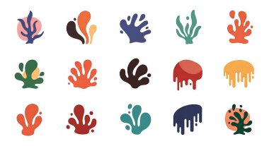 Düz renk simge kümesi