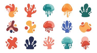 El çizimi vektör illüstrasyonu.