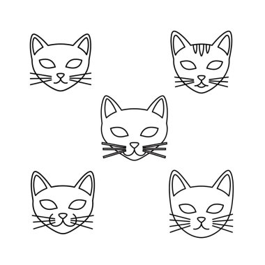 kedi simgesi, satır biçimi