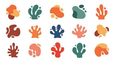 el çizimi karalama simgelerinin vektör kümesi