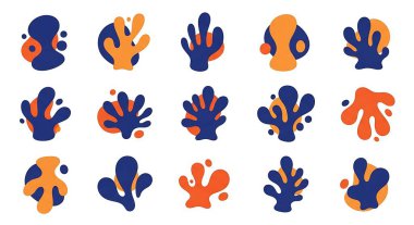 soyut el çizim seti