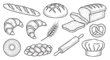 Fırın ve fırın ürünleri.