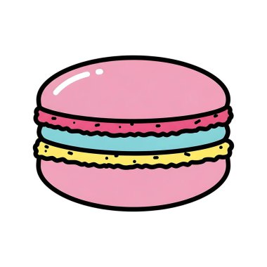 pembe ve mavi makaronlar