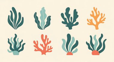 Bir çift el - çizilmiş tropik bitkiler