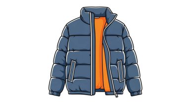 Kışlık ceket çizimi