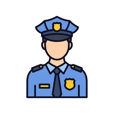 Polis memuru simgesi izole edildi