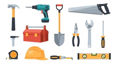 Yapım ve onarım için farklı araçlar