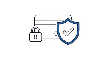 Koruma simgesi tasarımı vektör illüstrasyonu