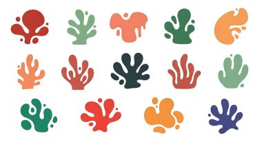 El yapımı karton kaktüsler, kaktüsler, kaktüsler, sulandırıcılar, kaktüsler ve diğer elementler.