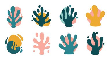 El çizimi düz çizgi film vektör çizimi insan eli