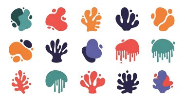 Bir el çiziminin vektör çizimi soyut arkaplan