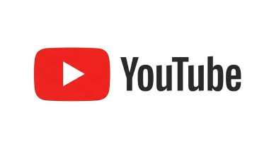 youtube logo tasarım vektör şablonu