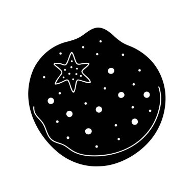 Noel kurabiyesi vektör sanatı