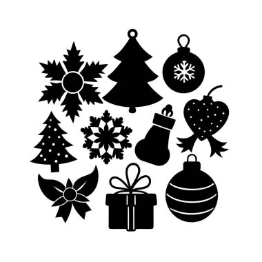 Noel-dekoratif-siluet-demet