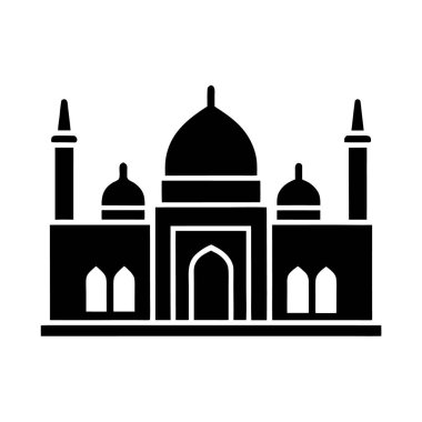 grand-mosque-of-niamey-line-icon