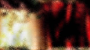 Parlak beyaz ve altından koyu kırmızı ve siyaha, güçlü dikey arıza ve Grunge efektleriyle karakterize edilmiş dramatik ve desenli bir geçişi içeren karamsar, soyut bir dijital arkaplan.