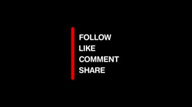 Şeffaf arkaplanda paylaşılan animasyon gibi yorumları takip et