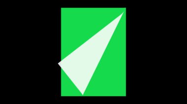 Video geçişleri için yeşil ekranlı kağıt sayfaları çevirmenin animasyonu. Sayfa döndürme canlandırma kavramı