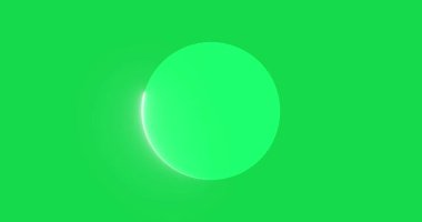 Yeşil ekran üzerinde dönen parlak ışık efektiyle sıvı cam çember animasyonu. Cam çember başlık ve metin için mükemmel. Çember Sıvı Cam metin kutusu canlandırması
