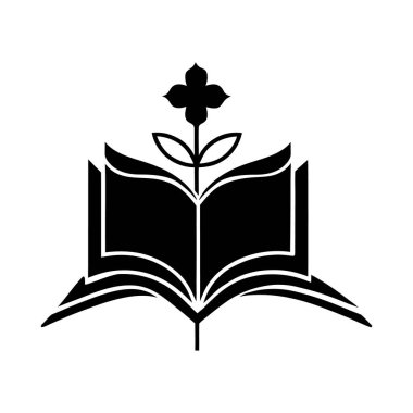 Hristiyan haçı Stan 'in simsiyah silueti.