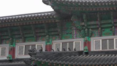 Gangwondo, Güney Kore - 8 Ekim 2025 Gangwon Kapsamlı Müze, Müzenin ana girişi. Yüksek kalite 4k görüntü