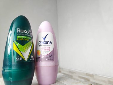 Rexona Erkekleri Doğal Taze ve Rexona Kadınları Gelişmiş Beyazlatıcı ürünler, Bandung 11 Mart 2025