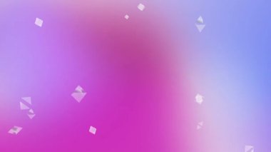 Sakin Parıltı Efektli Zarif Violet Soyut Sahnesi