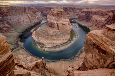 At ayakkabı Bend Arizona ABD güneş doğarken